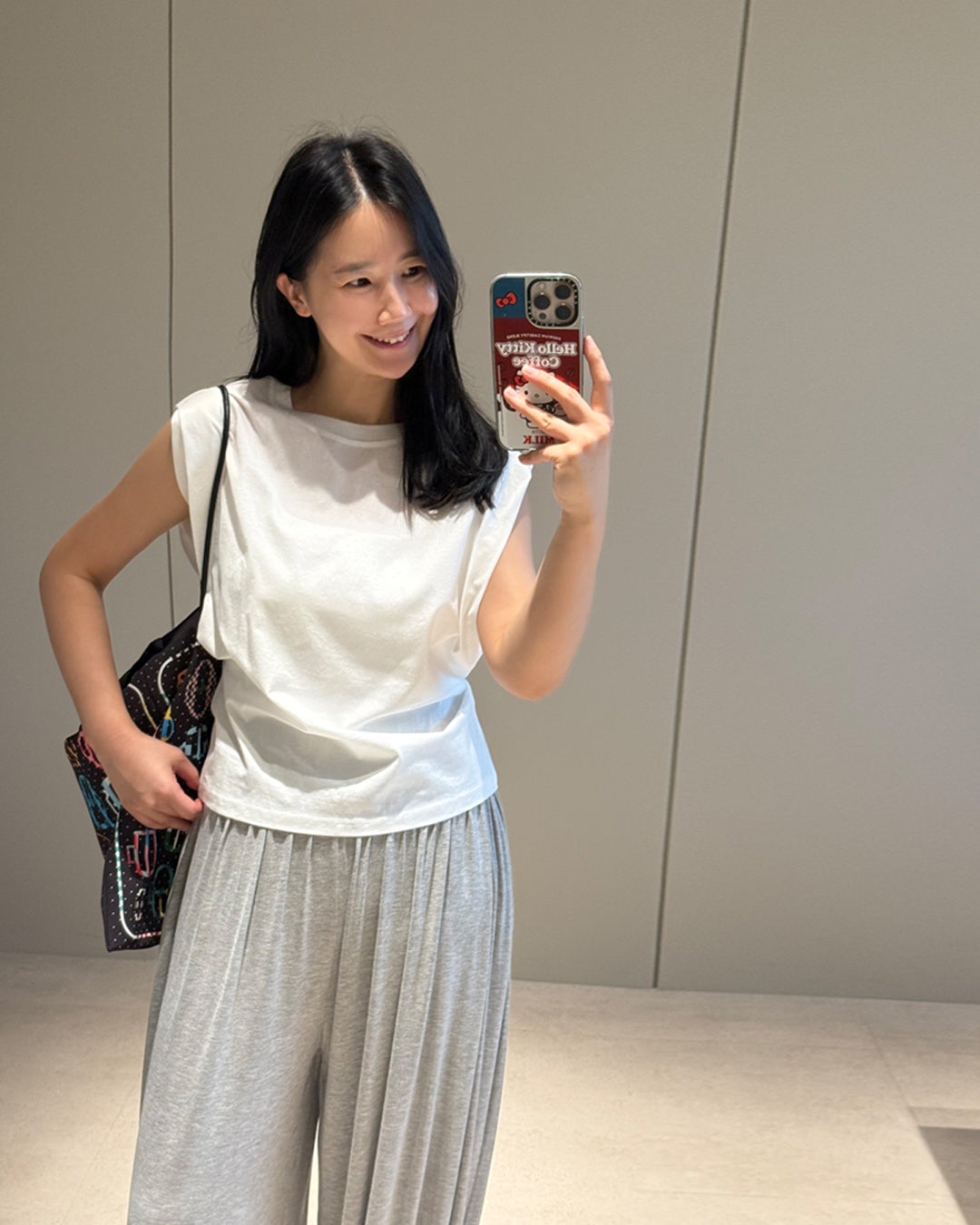Cotton Cap Sleeveless Top
