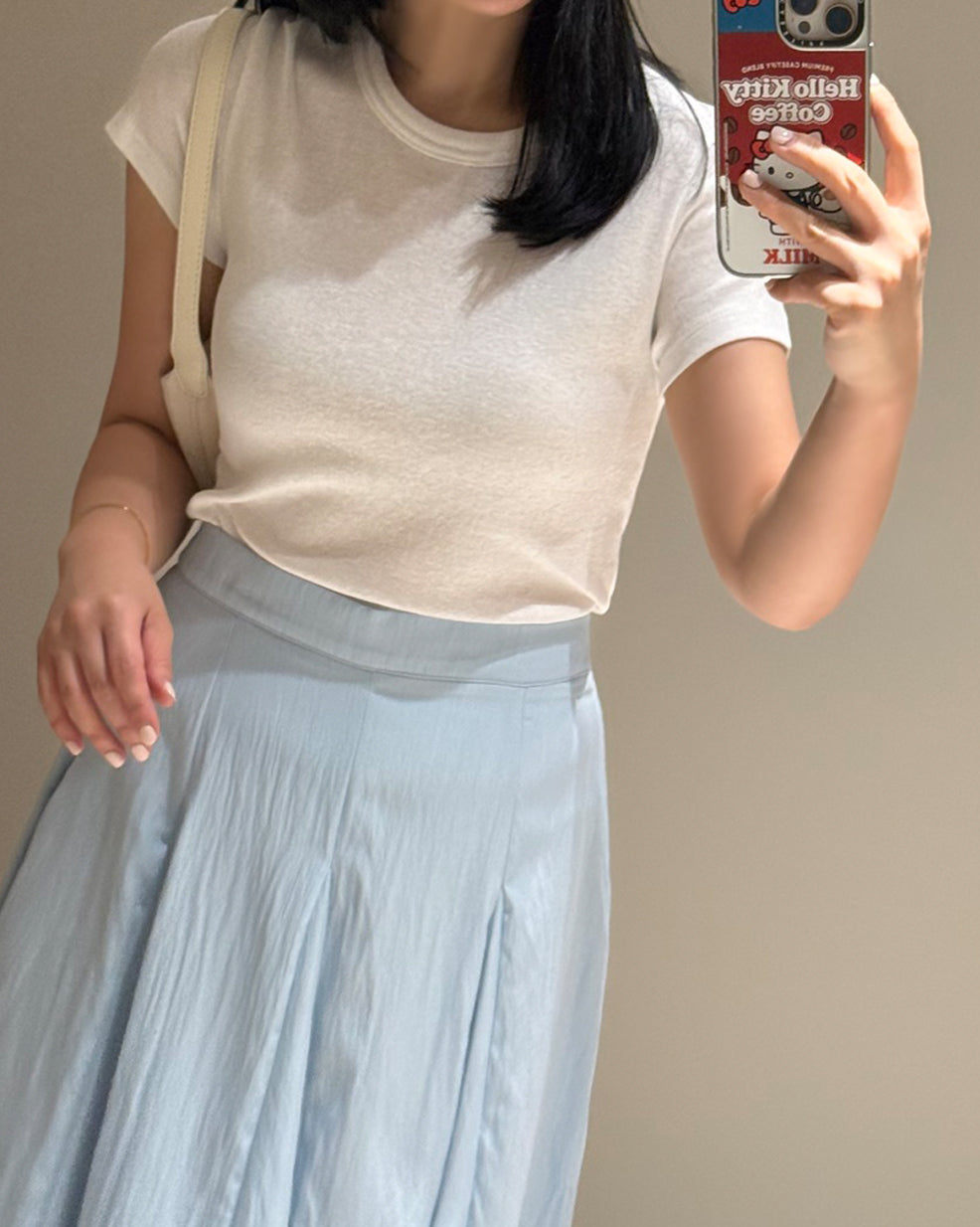 Cotton Stretch Fitted Short Sleeve Tee