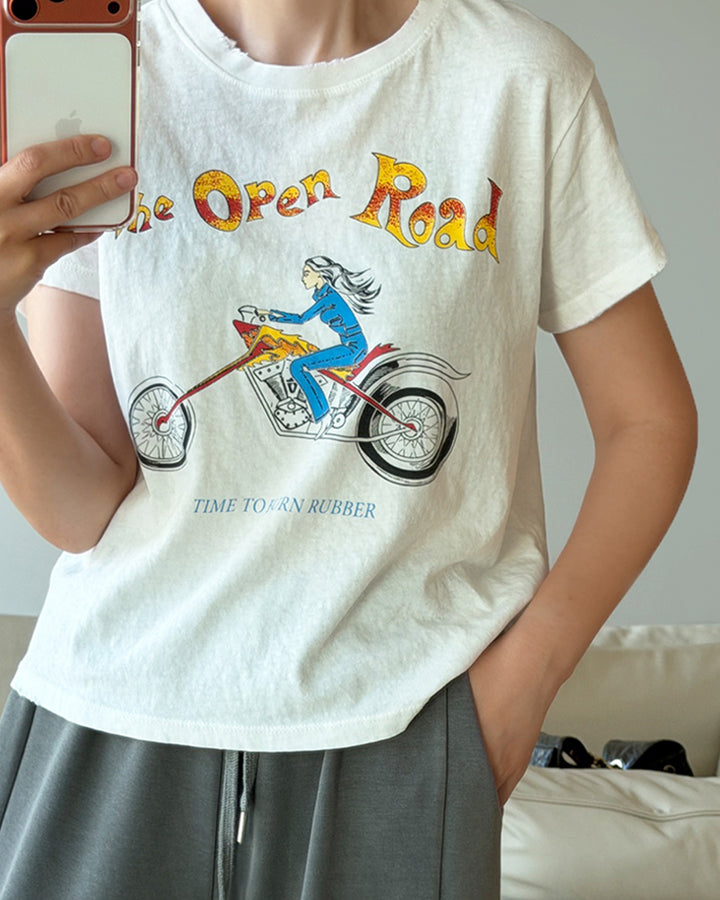 Vintage Biker Graphic Tee