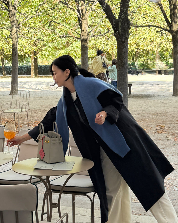 Classic Everyday Minimalist Coat - Black