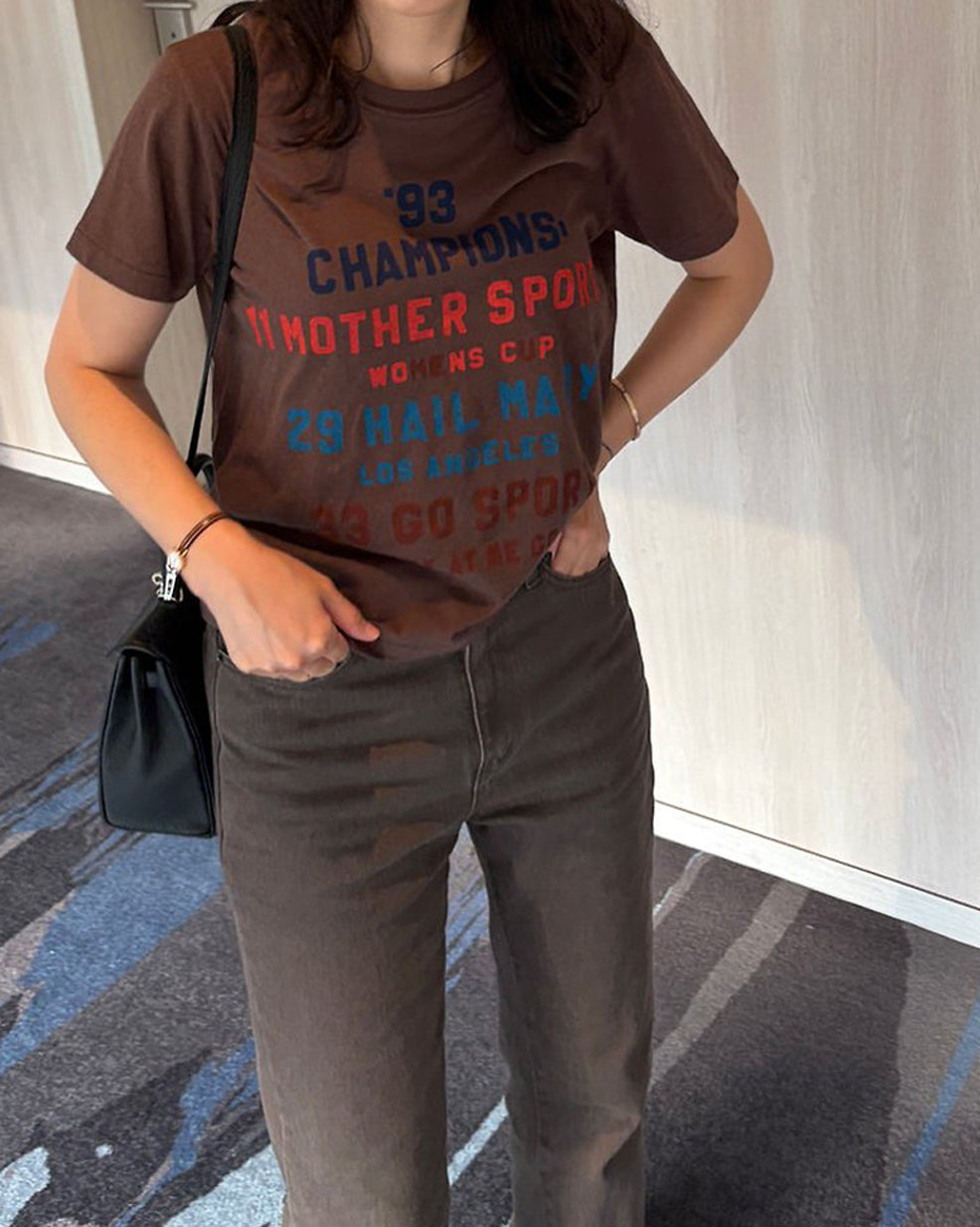 ヴィンテージグラフィック ライトウェイトコットンTシャツ
