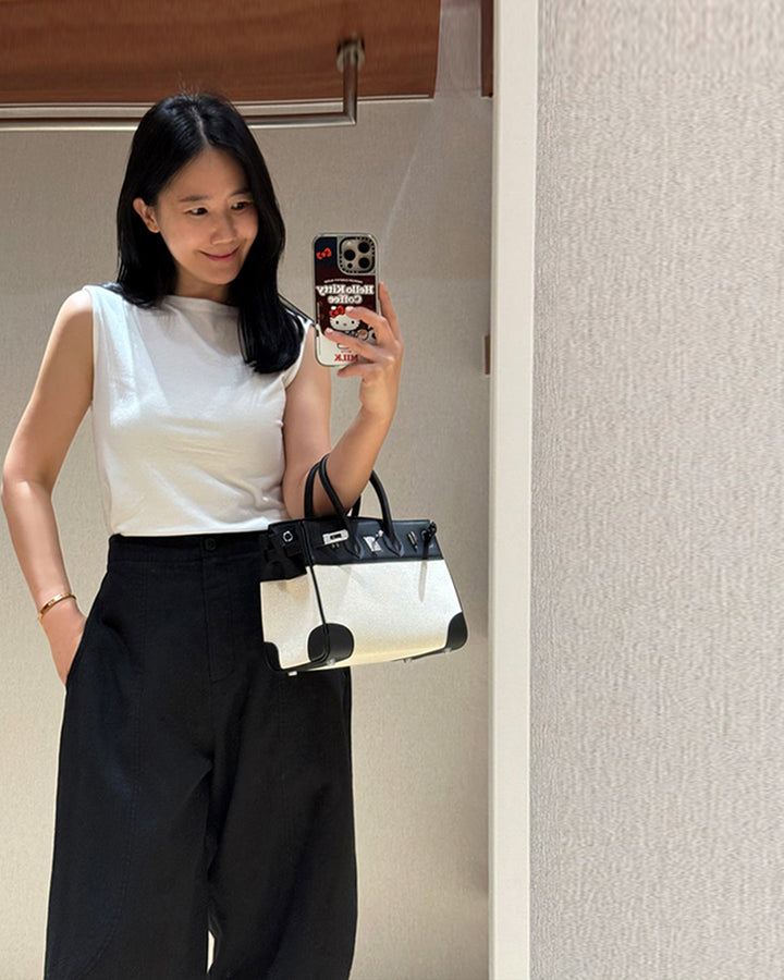 Boatneck Sleeveless Top