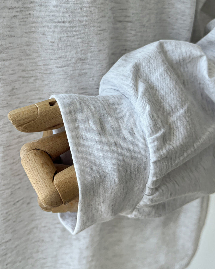 Oversized Drop Shoulder Long Sleeve Tee