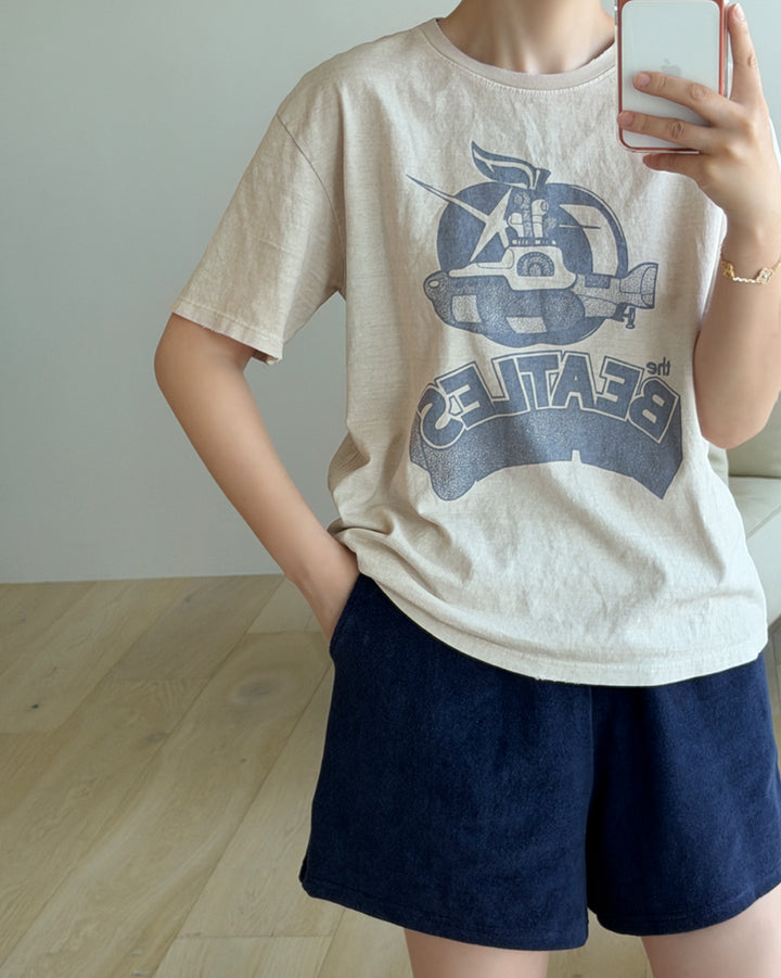 Beatles Graphic Washed Short Sleeve Tee