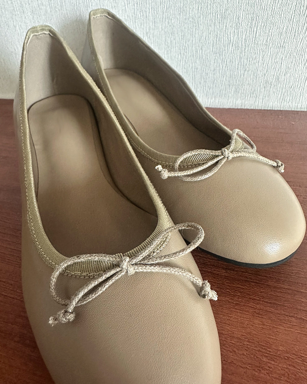 Matte Ribbon Low Block-Heel Pumps