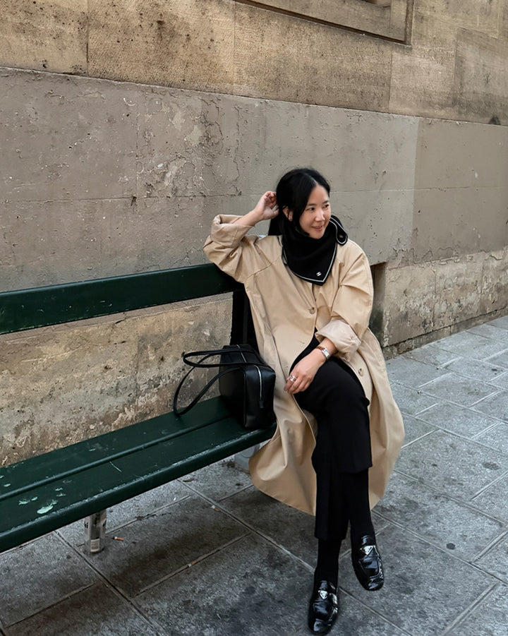 Minimal Lambskin Square Bag