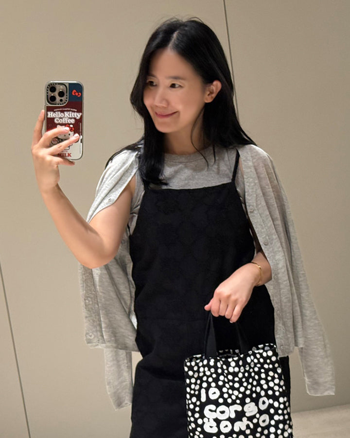 Linen Blend Lightweight Cardigan